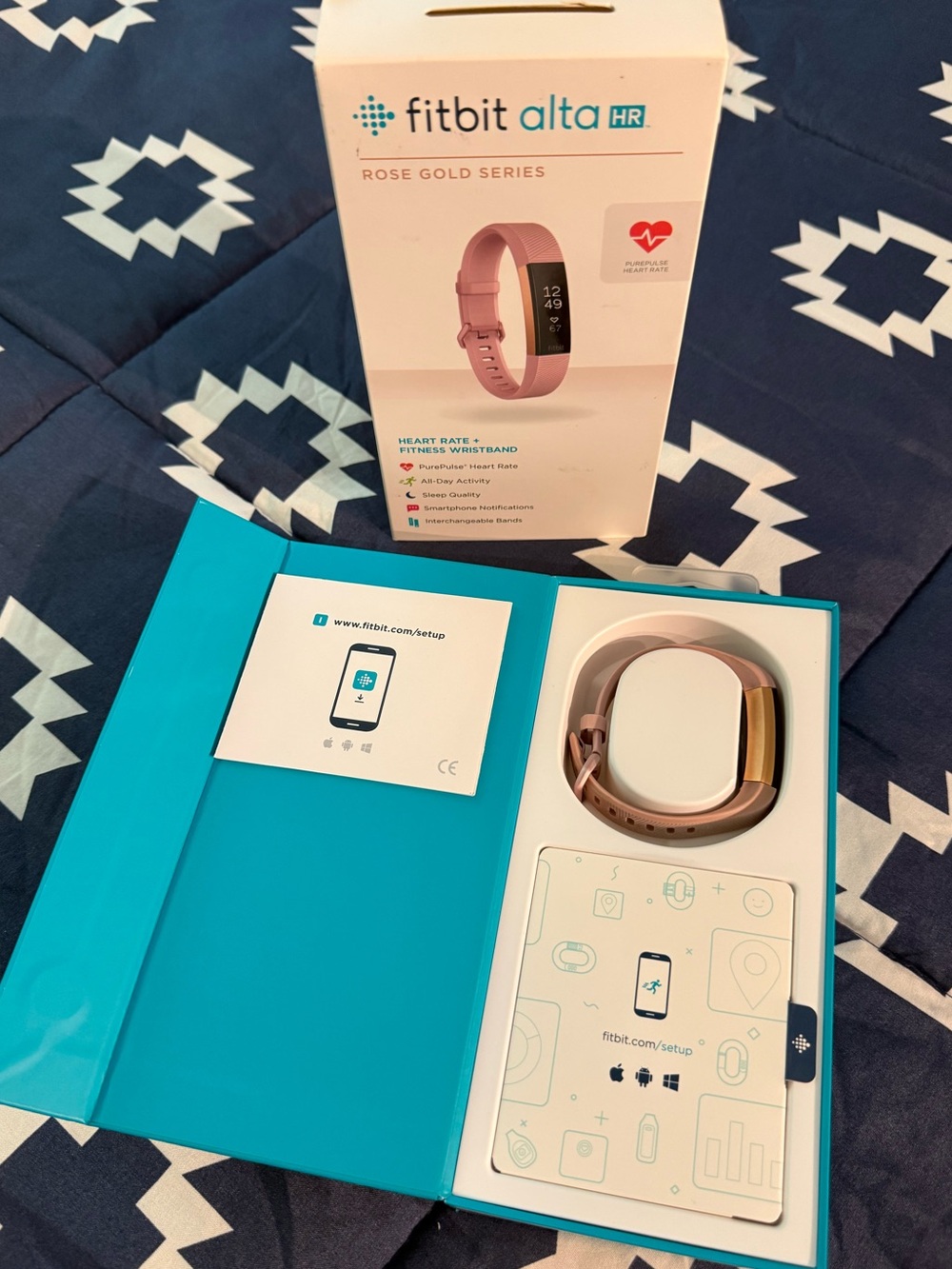 ♥️NIB FITBIT ROSE GOLD ALTA♥️